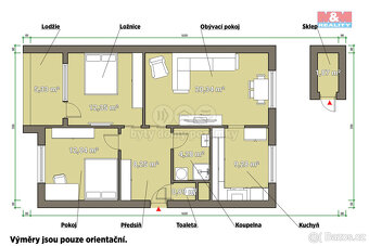 Prodej bytu 3+1, 66 m², Rokycany, ul. Pražská - 3