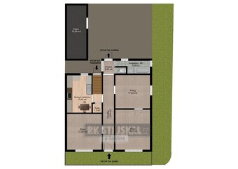 Prodej řadového rodinného domu, 105 m2 - Štěpánovice - 3