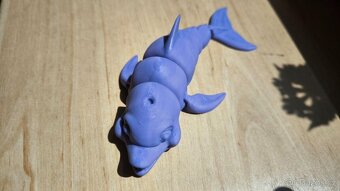 Pohyblivý delfín – 3D tištěná dekorace / hračka - 3