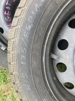 4x kolo Eskimo S3+, 175/65R14 82T Zimní - 3