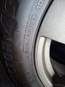 Alu kola Dezent, R17 + zimní pneu 235/65 R17 - 3