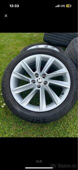 Originál Alu kola s Pneu 205/50/17 Stratos 5x100 - 3