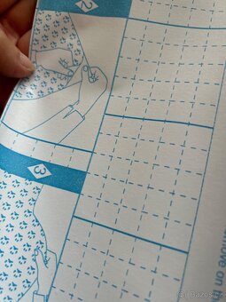 Bila papirova tapeta 45cmx2m - 3