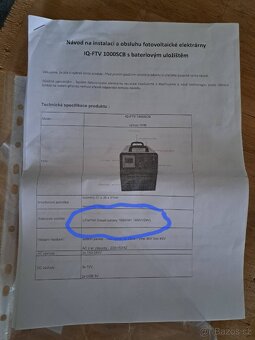 Fotovoltaická elektrárna 2xpanel + baterie - 3
