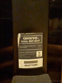 Domácí kino Onkyo DR-S501, věže SKF-501F, SKW-501 - 3