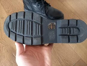 Podzimní boty Baťa vel 37, kožené, dívčí - 3