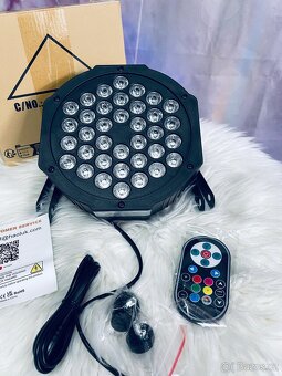 Jevištní reflektor LED světlo s dálkou - 3