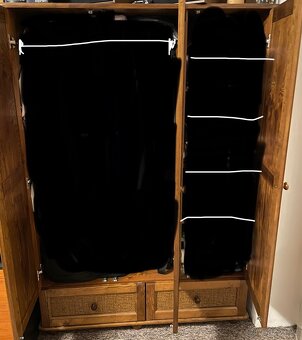 Dřevěná ložnice komplet masiv - 3