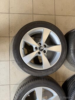 Alu kola DIONE R16 5x100 ET46 + letní pneu 215/45 R16 - 3