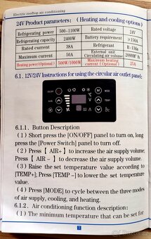 Nová parkovacia Klimatizácia do karavanu - 3