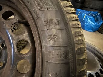 Originální plechové disky Škoda 5x112 R16 - 205/55/16 - 3