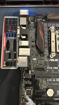 ASUS Z170 PRO GAMING + i5-6600K (4C/4T) - 3