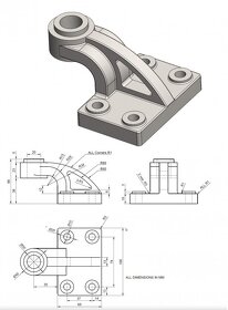 Tvorba 3D modelu dle zadání - STP / IGS / STL - 3