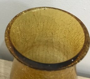 Borocrystal, váza, mrazené sklo - 3