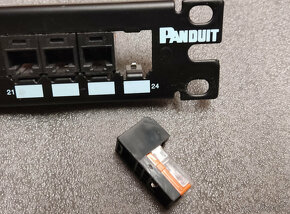 Ethernet Patch Panel 24 Port  CP24BLY + CJ588BL - Panduit - 3