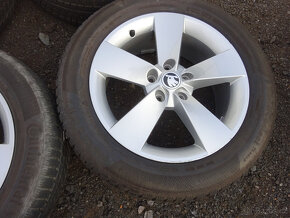 Alu kola Škoda Karoq 225/55/17 zimní - 3