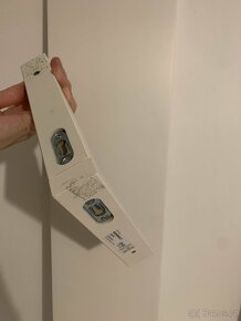 Police IKEA 80 x 20 a dvakrát Ramshult držáky - 3