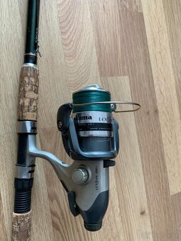 Kaprové pruty značky SPRO a CORMORAN s navijákem + swinger - 3