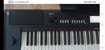 YAMAHA np-V80-jako nové,párkrat hrané,nevyužité klávesy - 3