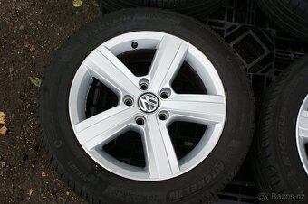 VW Golf 7 sada original a Skoda Audi Seat s pneu R16 5x112 - 3