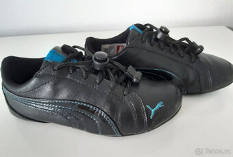 Chlapecké kožené tenisky, zn. Puma, vel. 32 - 3