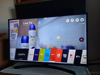 4K Smart TV Televize LG 43UK6400-úhlopříčka 108cm - 3