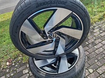 Originál ALU kola VW Golf R18 + letní pneu - 3