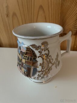 Sběratelský starý hrnek mušlák Prodaná nevěsta - 3