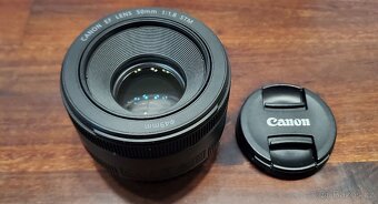 Objektiv Canon EF 50 mm f /1.8 STM - kompletní balení - 3