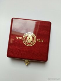 Svatováclavský 2 dukát s puncem 2018 - 3