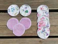 Odličovací, kosmetické, ekologické tamponky - 3