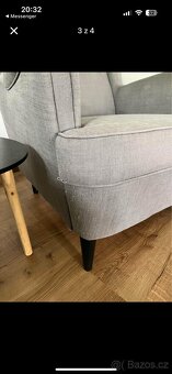 Křeslo ušák Ikea - 3