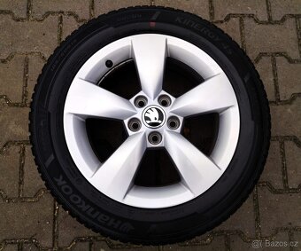 Alu kola originál Škoda Fabia III, Rapid 5x100 R15 Carme - 3