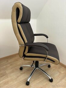 Kožené kancelářské křeslo - 3