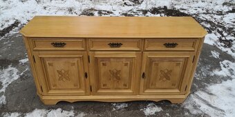 Rustikální masivní komoda - 3