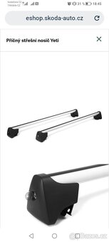 Střešní nosič škoda yeti - 3