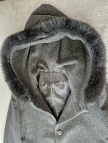 Dámský kabát LANTEA Cashmere, perfektní stav (36) - 3