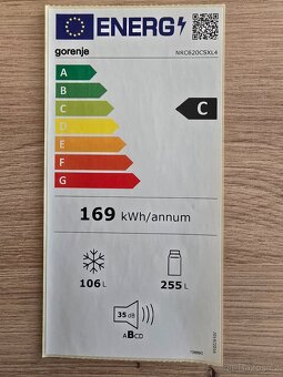 Kombinovaná lednice Gorenje - 3