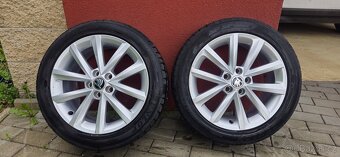 ALU Kola ŠKODA 5x100 R16 Letní Pneu 215/45/16 - 3