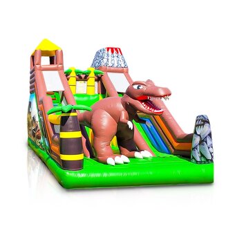 Nafukovací skluzavka s dinosaurem T-Rexem - 3