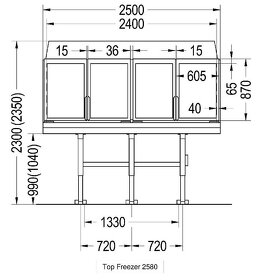 Mrazící nástavba Epta Costan 250 - 3