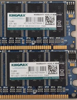 4x 512 MB RAM 400 MHz - 3