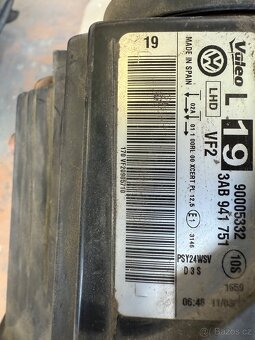 Svetlo passat b7 leve 3AB 941 751 - 3