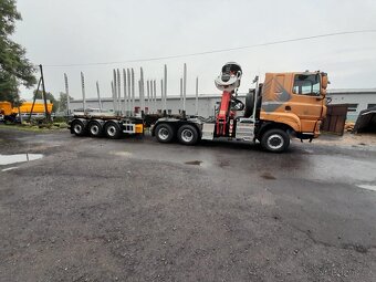Tatra 6x6 lesovůz s HR +teleskopický návěs (přeprava dřeva) - 3