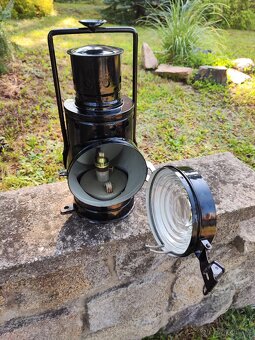 Železniční lampa z mechanického návěstidla NOVÁ - 3