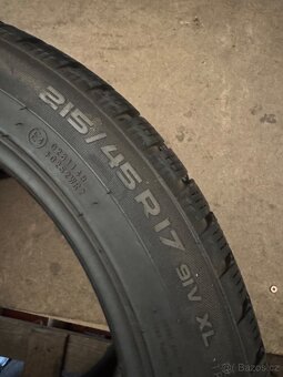 Nové zimní pneumatiky Nokian 215/45/17 - 3