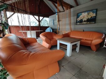 Sedací souprava ekokůže 3,2,1 - 3