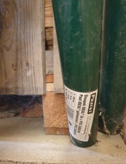 PILECKÝ Plotový sloupek IDEAL Zn+PVC zelený - 3
