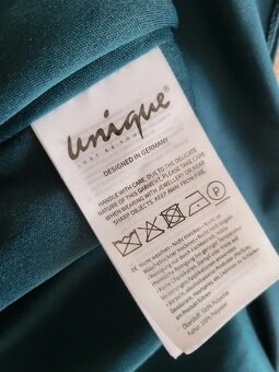 Plesové večerní dlouhé saténové šaty vel L 40 - 3