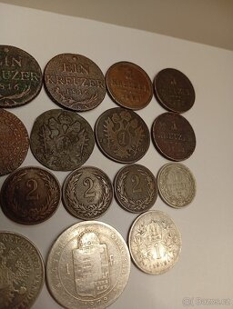 KONVOLUT MINCÍ RAKOUSKO UHERSKO. I STŘÍBRNÉ MINCE - 3
